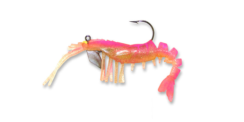 Vudu Shrimp Jr 3In 1/8Oz 2Pk Pink
