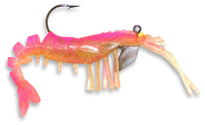 Vudu Shrimp 3.25In 1/4Oz 2Pk Pink