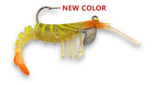 Vudu Shrimp 3.25In 1/4Oz 2Pk Bayou B
