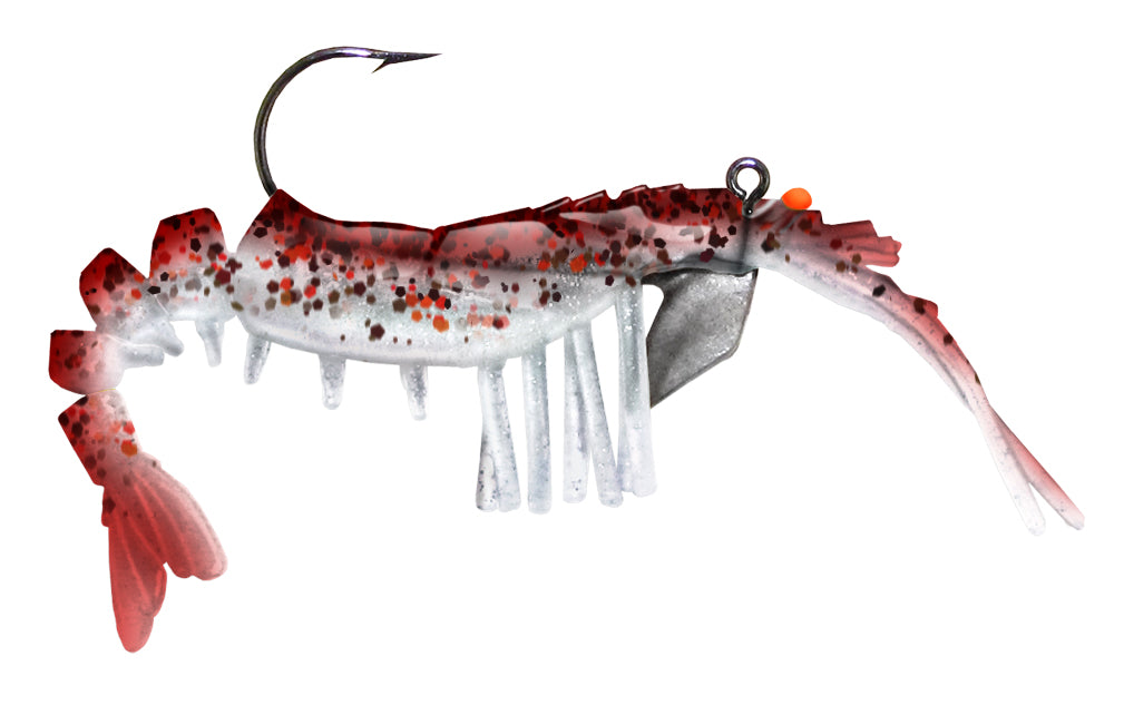 Vudu Shrimp 3.25In 1/4Oz 2Pk Red Pep