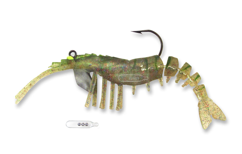 Vudu Rattler Shrimp 3.5In 1/4Oz 2Pk Magic