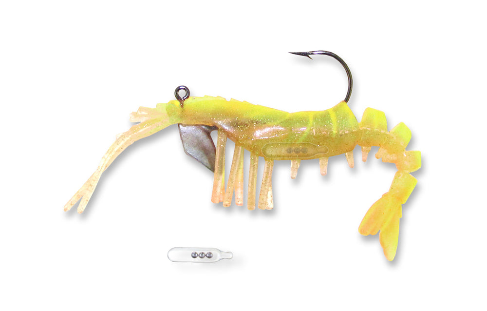Vudu Rattler Shrimp 3.5In 1/4Oz 2Pk Chart