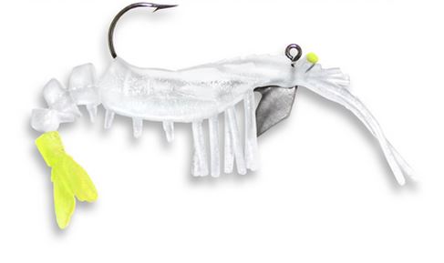 Vudu Glow Shrimp 2In 1/16Oz 2Pk Glow/Cht