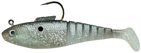 Vudu Shad 3In 1/4Oz 3Pk Slv Mullet