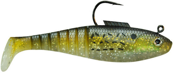 Vudu Shad 3In 1/4Oz 3Pk Gold Shine