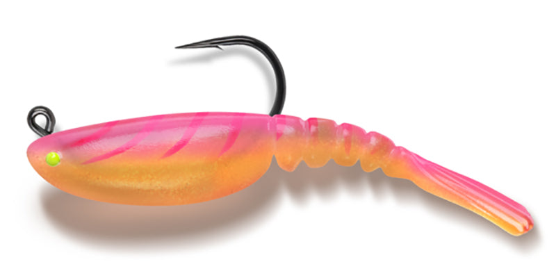 Vudu Mambo Shrimp 3In 1/8Oz 2Pk Pink