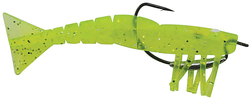 Vudu Weedless Shrimp 3.5In 1/8Oz 2Pk Chart