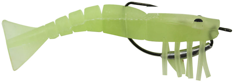 Vudu Weedless Shrimp 3.5In 1/8Oz 2Pk Gold