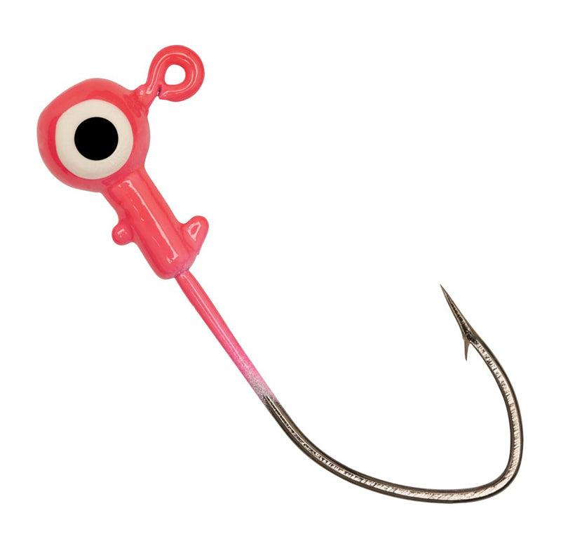 Eagle Claw Ball Pro-V Weedless Jghd Pink 1/8Oz 10Pk 10Pk