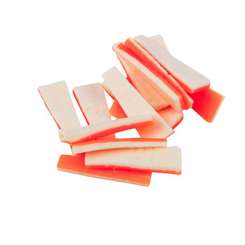 Fishbites Fish N Strips Sand Flea 15Pk Orange Long Lasting