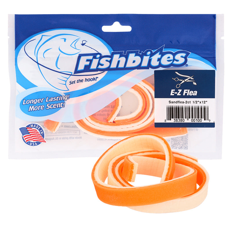 Fishbites E-Z Sand Flea 1/2In 2Pk Electric Chick