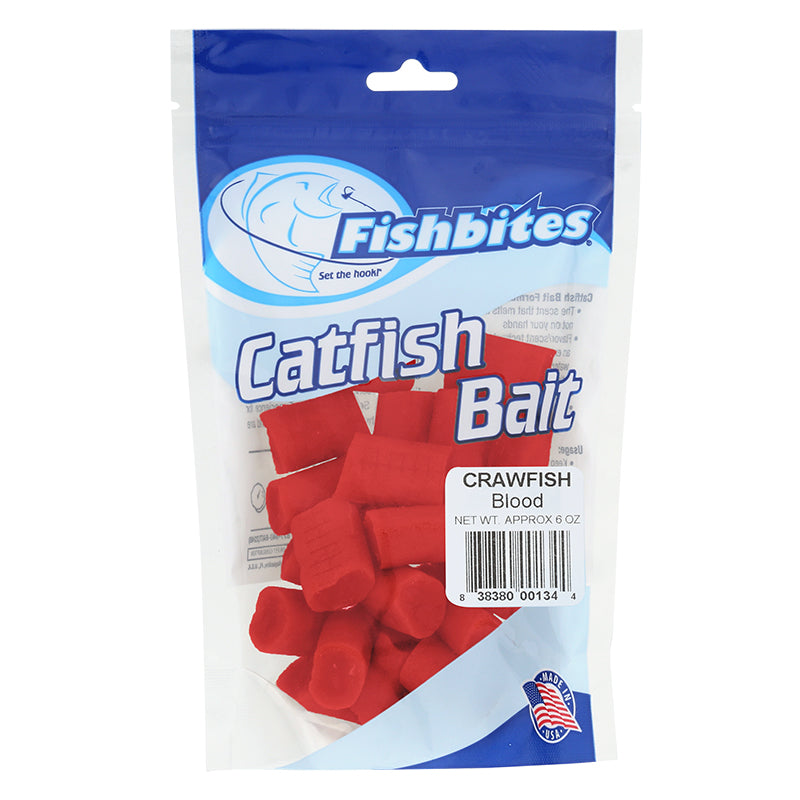Fishbites Catfish Bait 6Oz Craw Blood