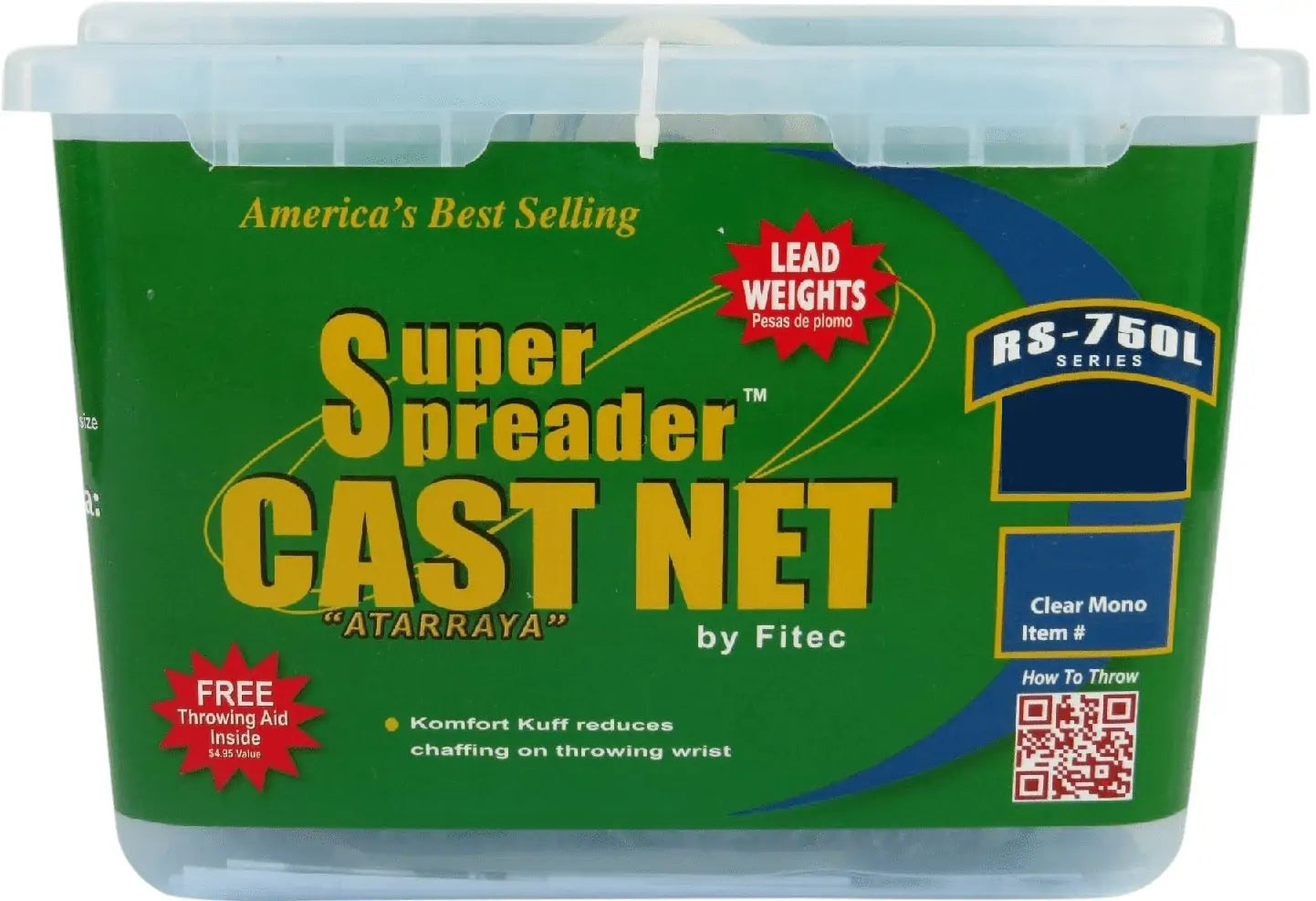 Fi Tec Rs750L Mono Cast Net