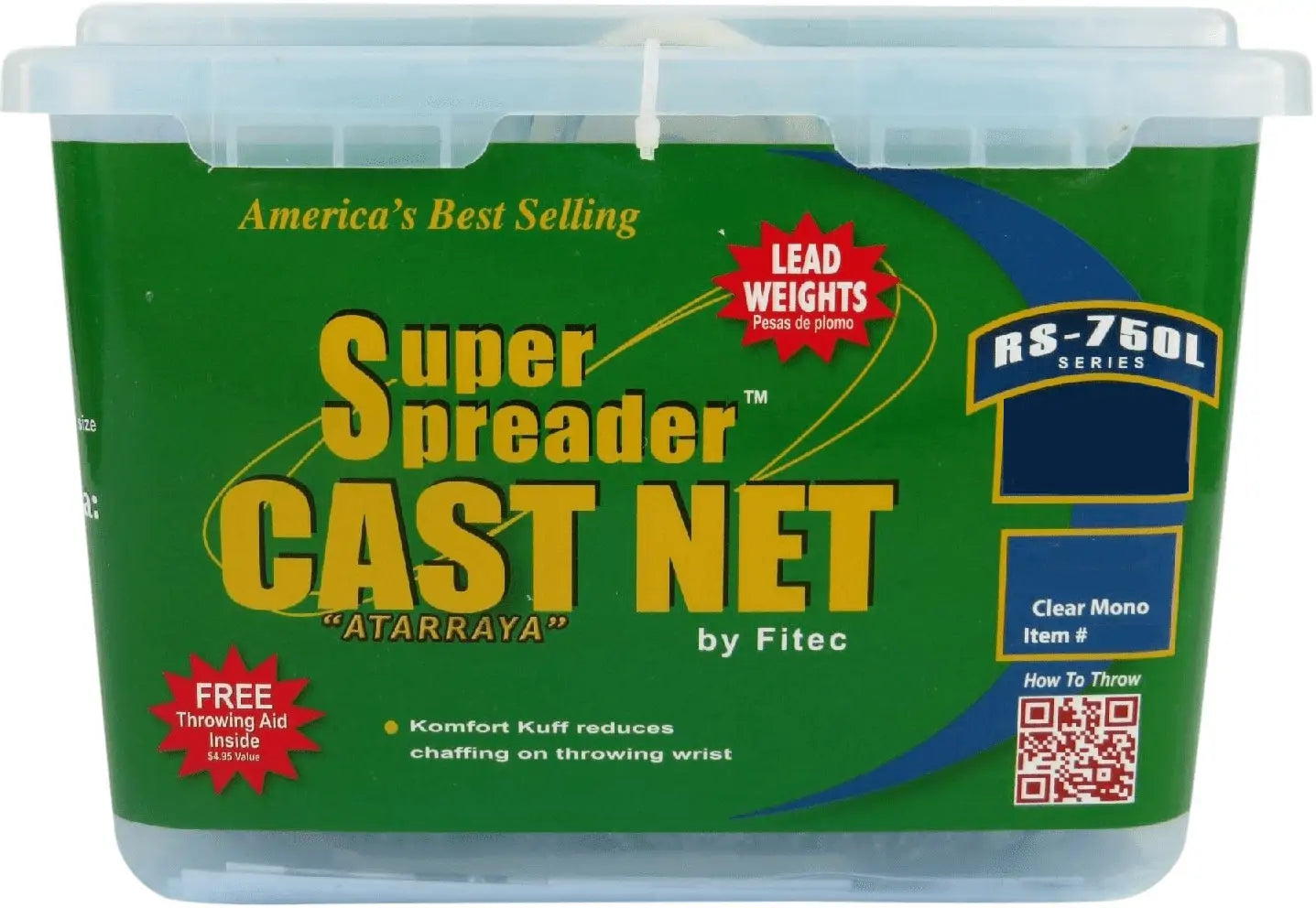 Fi Tec Rs750L Mono Cast Net