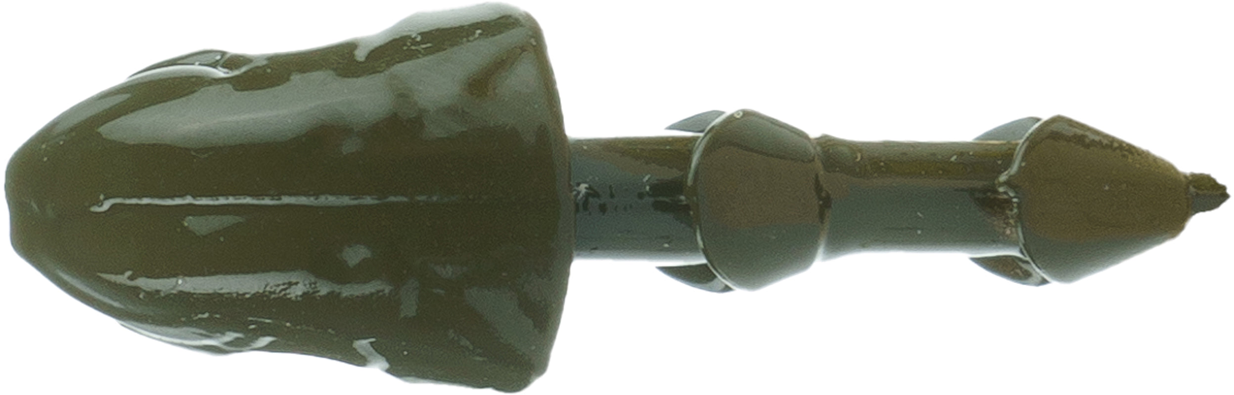 Freedom Swimbait Head 1/4Oz 3Pk Green Pumpkin