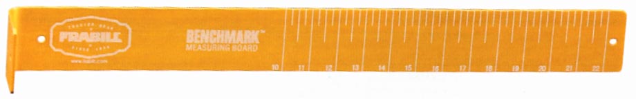 Frabill Measuring Board 2.5In X 22In Gold