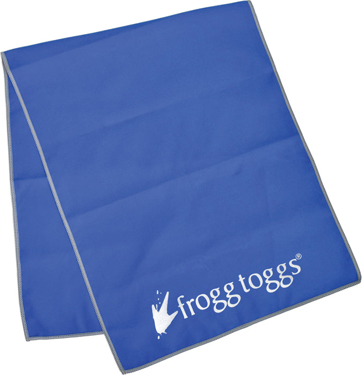 Frogg Toggs Chilly Pad Pro Towel 33X10.5In Blue