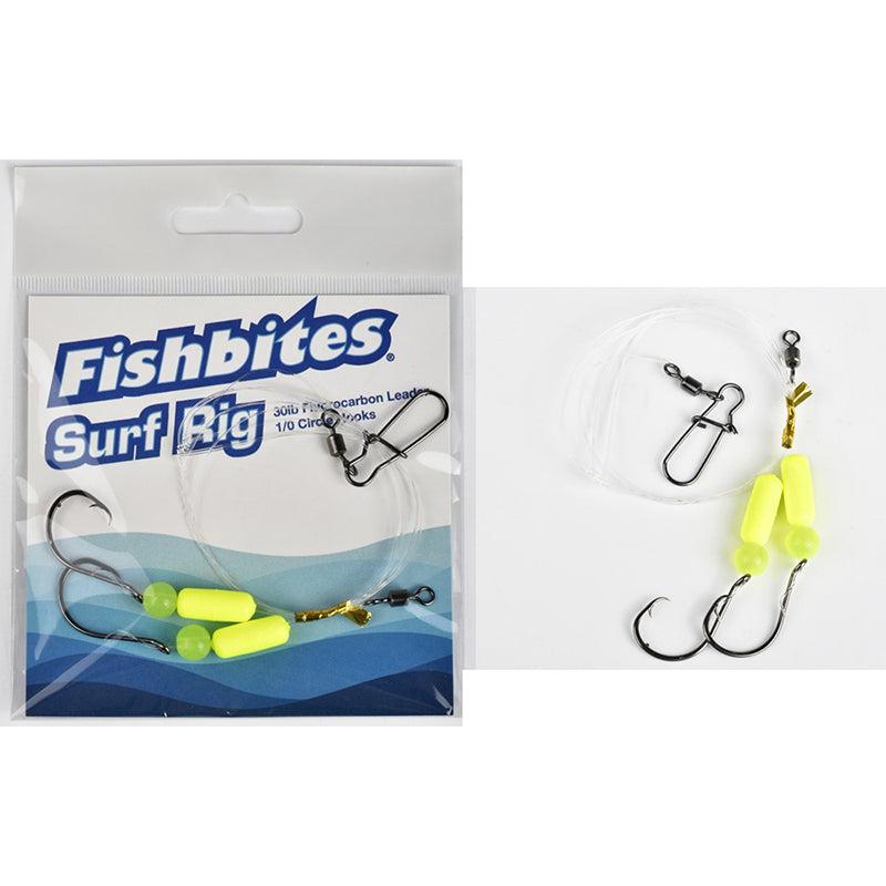 Fishbites Floating Surf Pompano Rig Circle Chart