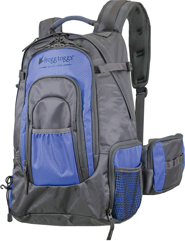 Frogg Toggs I3 Tackle Backpack Blue W/3 Sz3600