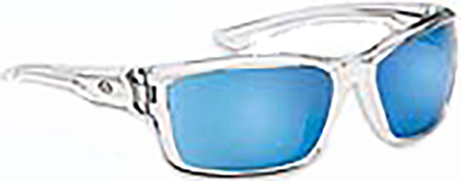 Flying Fisherman Plrzd Cove Sunglass Crystal Smoke/Blue Mir
