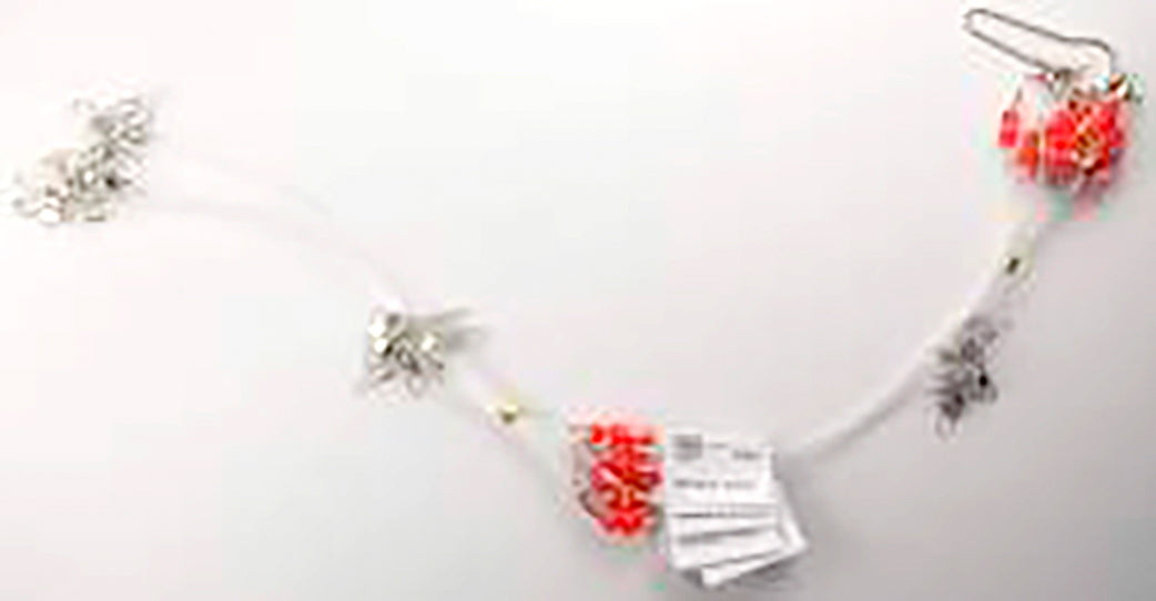 F.J.Neil Beaded Leader 2-Drop Mono 60# 36Ring