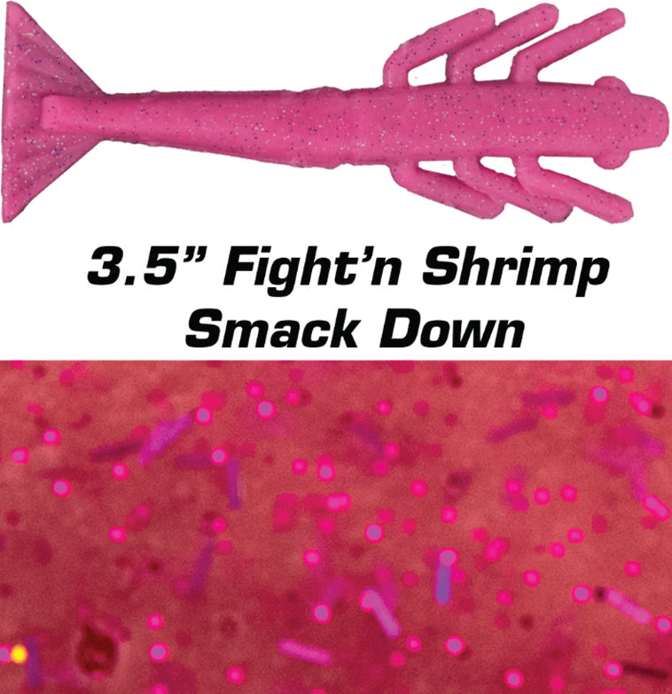 Fishbites Fightin Shrimp 3.5In 6Pk Smack Down
