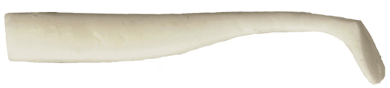 Fishbites Butt Kicker Paddle Tail 4In 6Pk White Knuckle