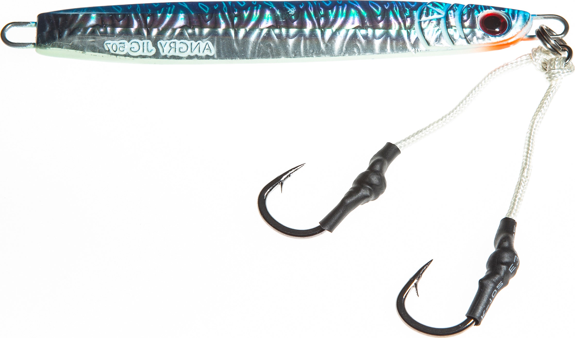 Frenzy Big Game The Angry Jig-Rigged 5Oz W/2 Assist Blue