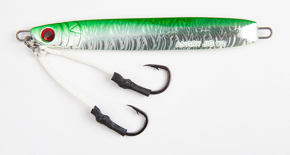 Frenzy Big Game The Angry Jig-Rigged 9Oz W/2 Assist Green