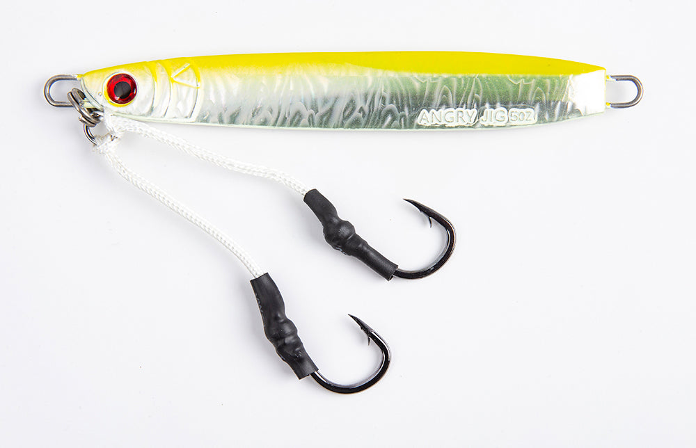 Frenzy Big Game The Angry Jig-Rigged 5Oz W/2 Assist Glow