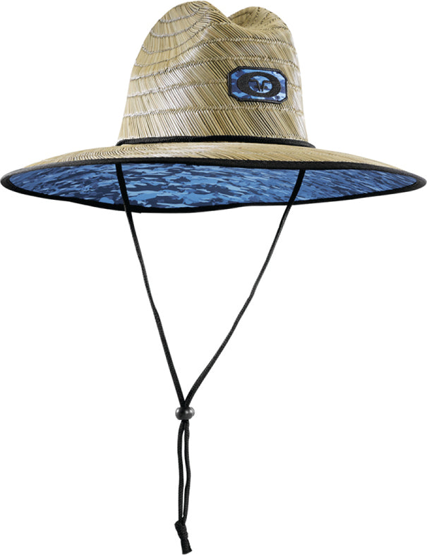 Flying Fisherman Straw Hat Osfm Water Camo