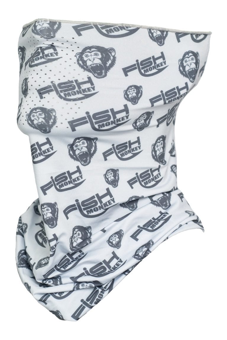 Fish Monkey Face Guard Upf50+ Light Grey