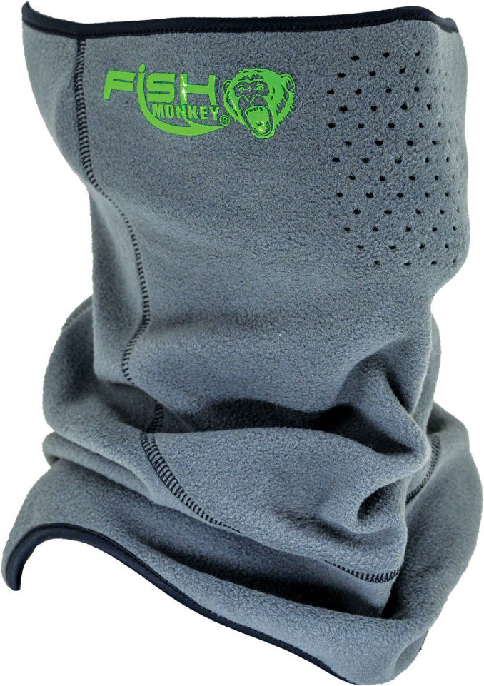 Fish Monkey Face Guard Yeti Fleece Osfm Grey