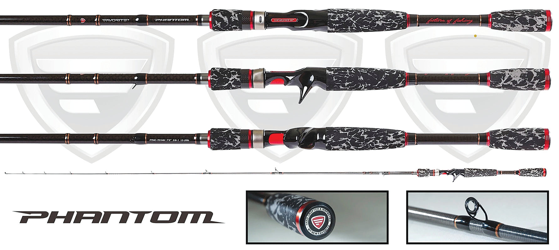 Favorite Phantom Rod Casting 7F 3In H 1Pc