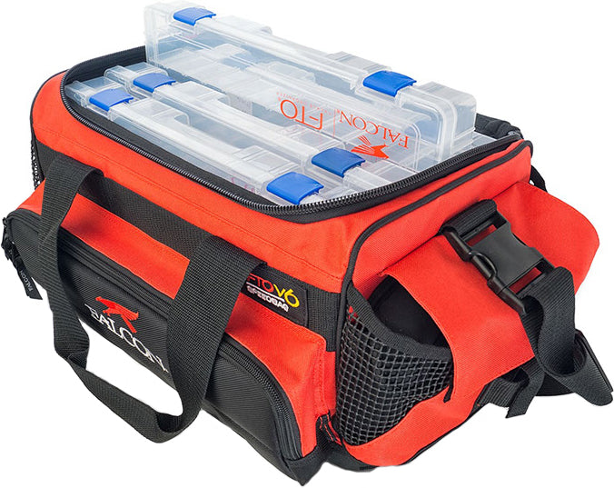 Falcon Fto Speed Tackle Bag W/4 101 Boxes