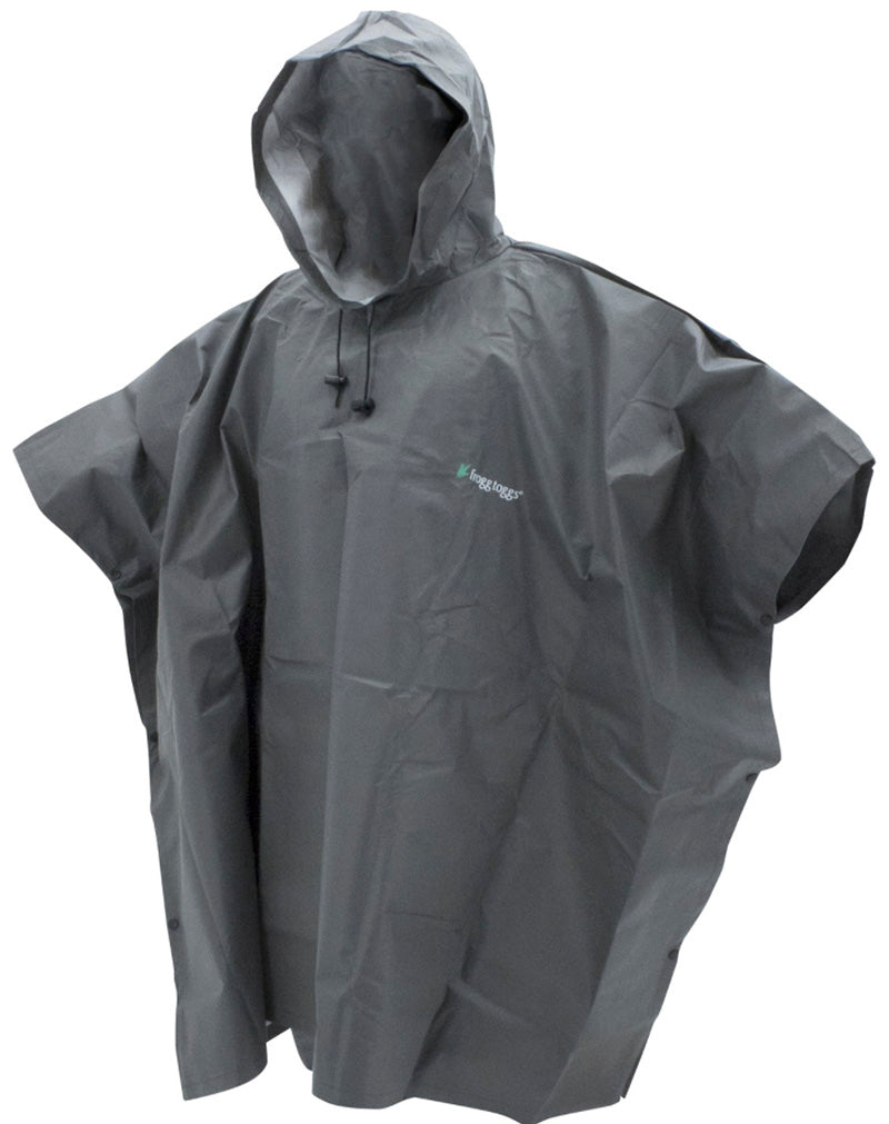 Frogg Toggs Ultra Lite2 Poncho Black 1Sz