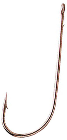 Gamakatsu Barbed Worm Hook Bronze 1/0 6Pk