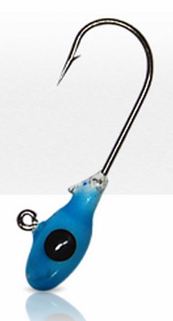 Bobby Garland Mo Glo Jighead 1/8Oz Sz2 10Pk Blu Ghst