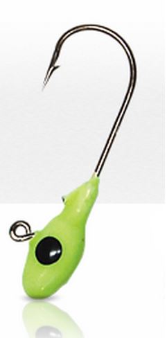 Bobby Garland Mo Glo Jighead 1/8Oz Sz2 10Pk Chat Glo