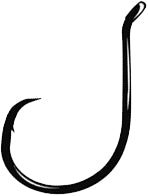 Gamakatsu Octopus Offset Circle Hk Black 1/0 25Pk