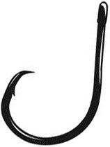 Gamakatsu Octopus Offset Circle Hk Black 4X 4/0 6Pk