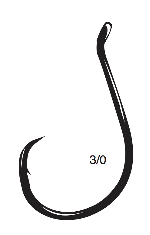 Gamakatsu Octopus Inline Circle Hk Red 3/0 6Pk