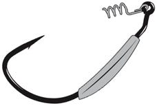 Gamakatsu Weighted Superline Hook W/Spring 3/0 1/8Oz 4Pk