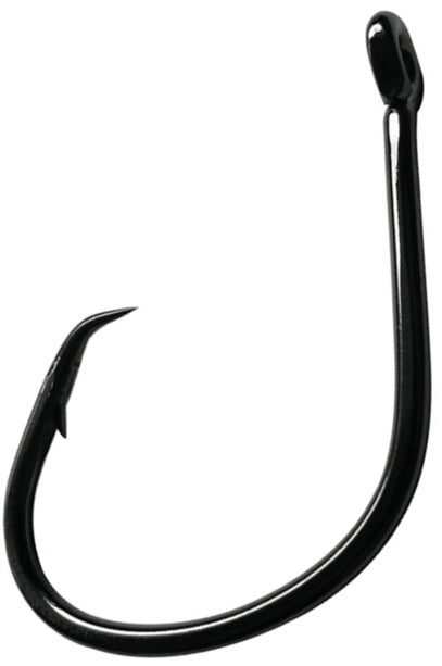 Gamakatsu Light Offset Circle Hook Black 2/0 6Pk