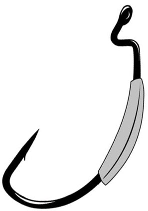 Gamakatsu Wghtd Wg Superline Hook W/Spring 3/0 1/16Oz 4Pk