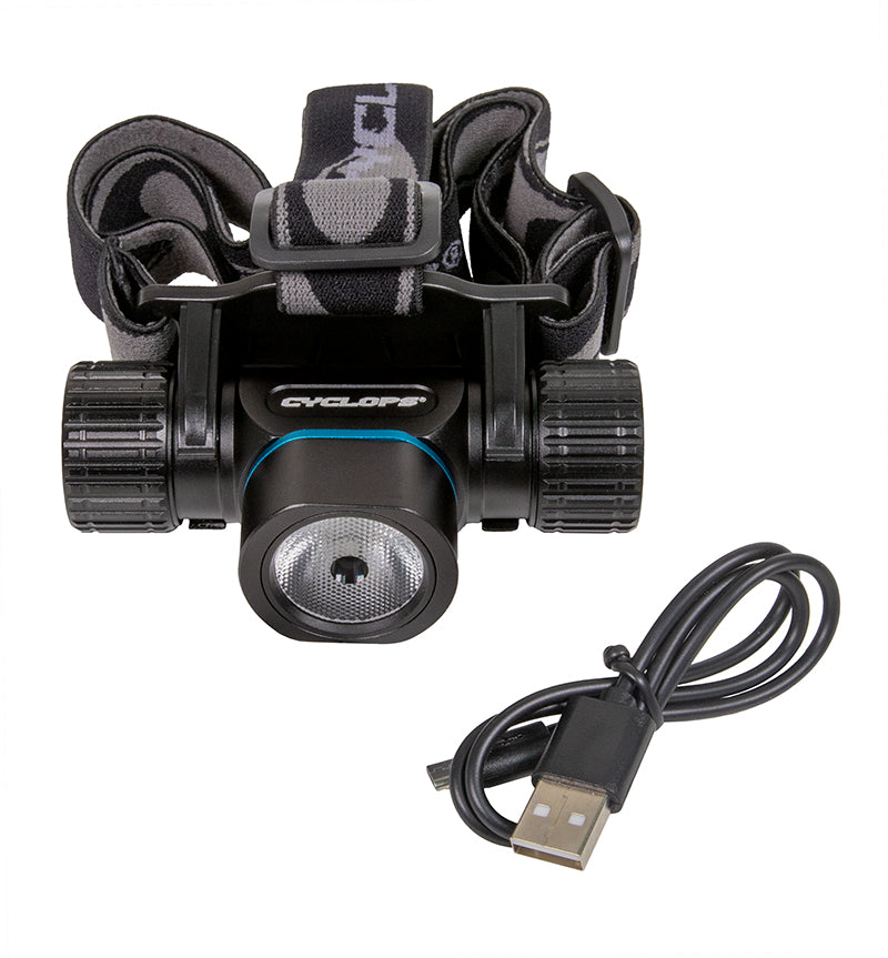 Cyclops Poseidon Headlamp 2000 Lumen Rechargeable