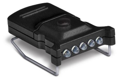 Cyclops Micro Hat Clip Light Micro White 5-Led