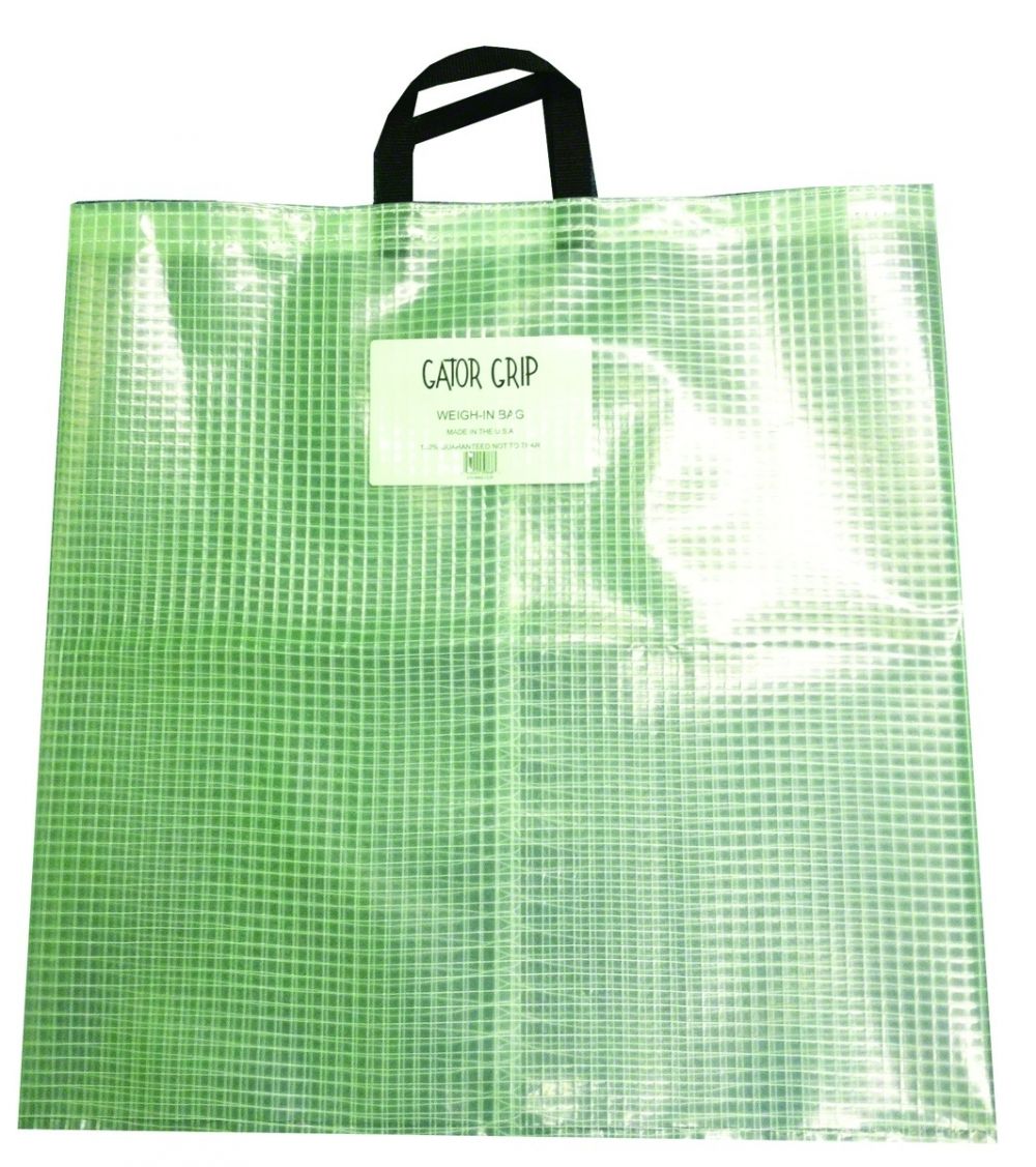 Gator Grip Tournament Weigh In Bag 22-22In 2-Layer Clear