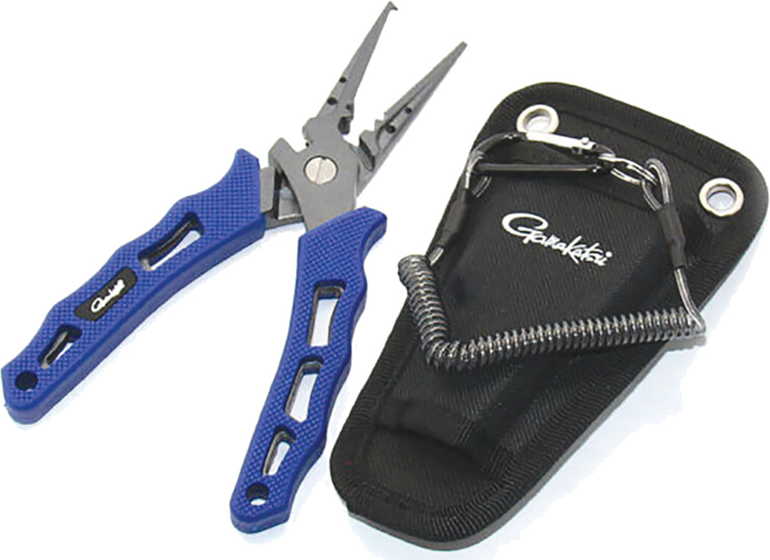 Gamakatsu Fishing Pliers 7In Stainless W/Side Cut