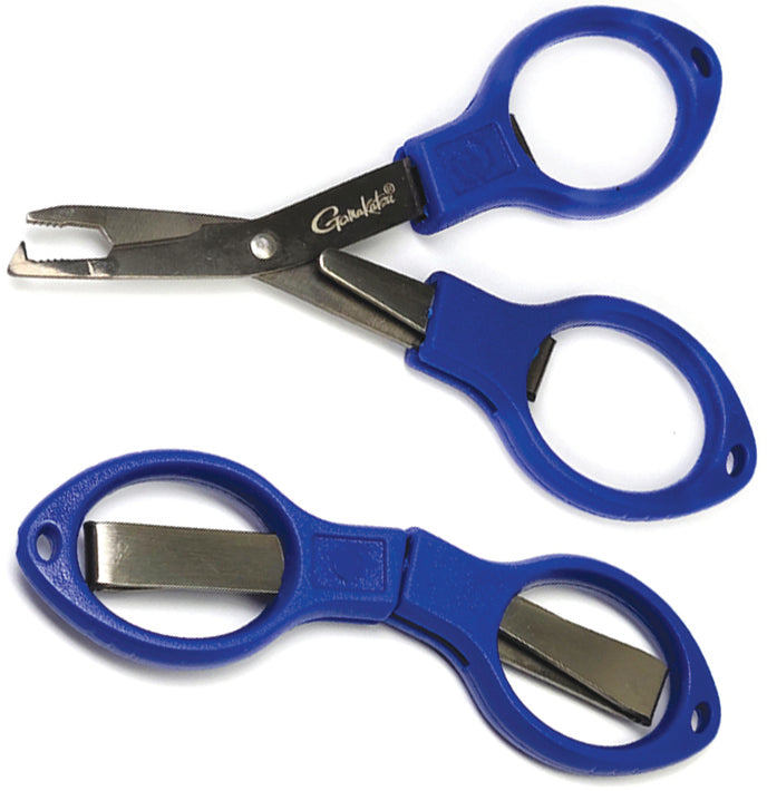 Gamakatsu Braid Scissors Folding W/Split Ring Opener